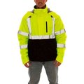 Tingley Rubber Tingley® Narwhal„¢ Heat Retention Jacket, Fluorescent Yellow/Green & Black, 3XL J26142.3X